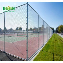 Diamond galvanized chain link fence