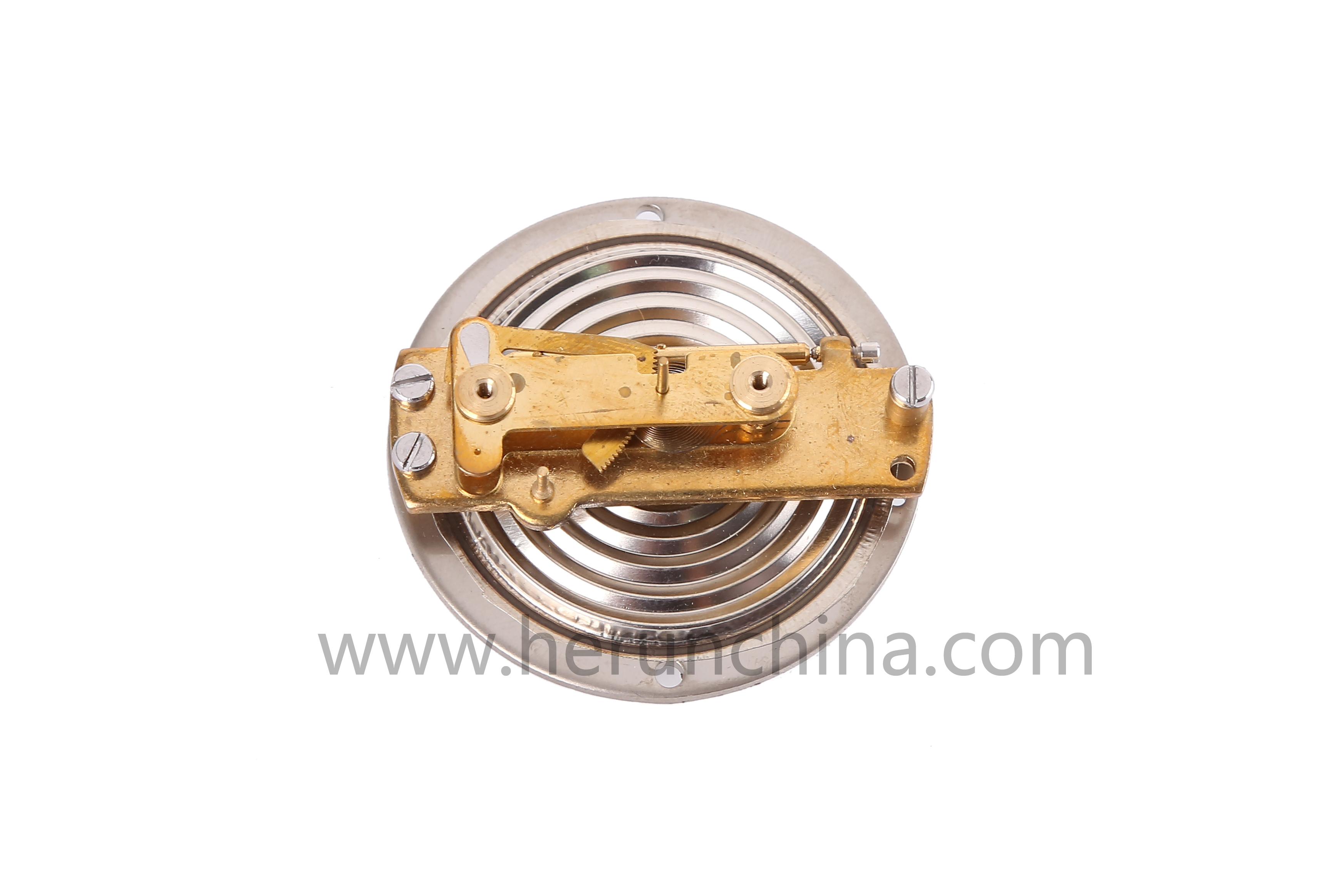 High quality 4 inch stainless steel brass internal master calibration pressure gauge with bottom connection