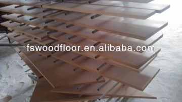 solid european beech wood stair tread