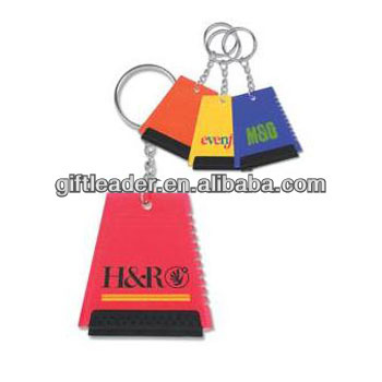 Gift Plastic Cheap Ice Scraper Keychain