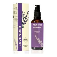 Lavender Room Linen & Pillow Spray with Lavender Essential Oil - Aromatherapy Spray for Deep Sleep - Mist for Bedding Fabrics