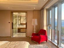 Red Velvet Fabric Lounge Chair Livingroom Lounge Chair