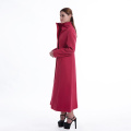 Gules ladies long cashmere coat