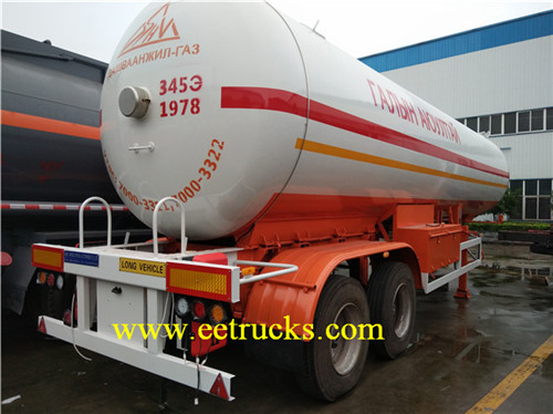 40000L 2 Axle LPG Trailer Trailer Mizinga