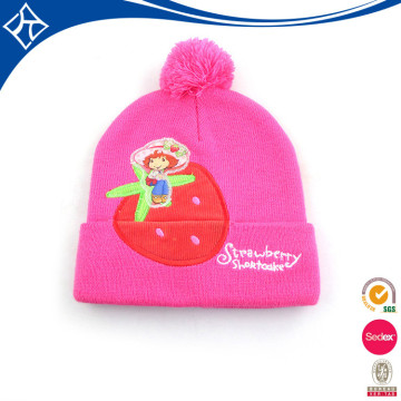 cotton baby girl fancy stylish winter hat