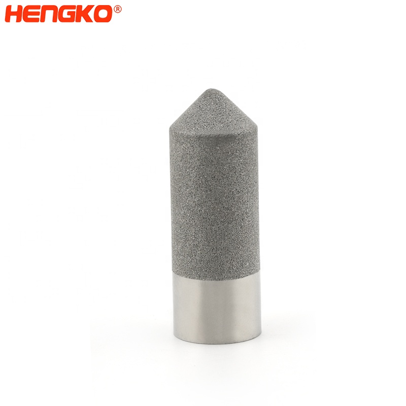 Custom Stainless Steel sensor Probe Filter Enclosure Covers Porous metal Housing for Digital Controller Temperature Humidity