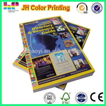 Low cost yellow pages directories printing