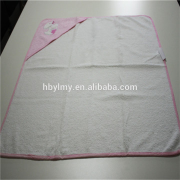 100% cotton hooded baby bath towel