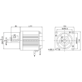 Motor de corrente contínua sem escova de 310W 1200W