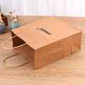 Customized Brown Kraft Paper Bag for Clothing Packaging