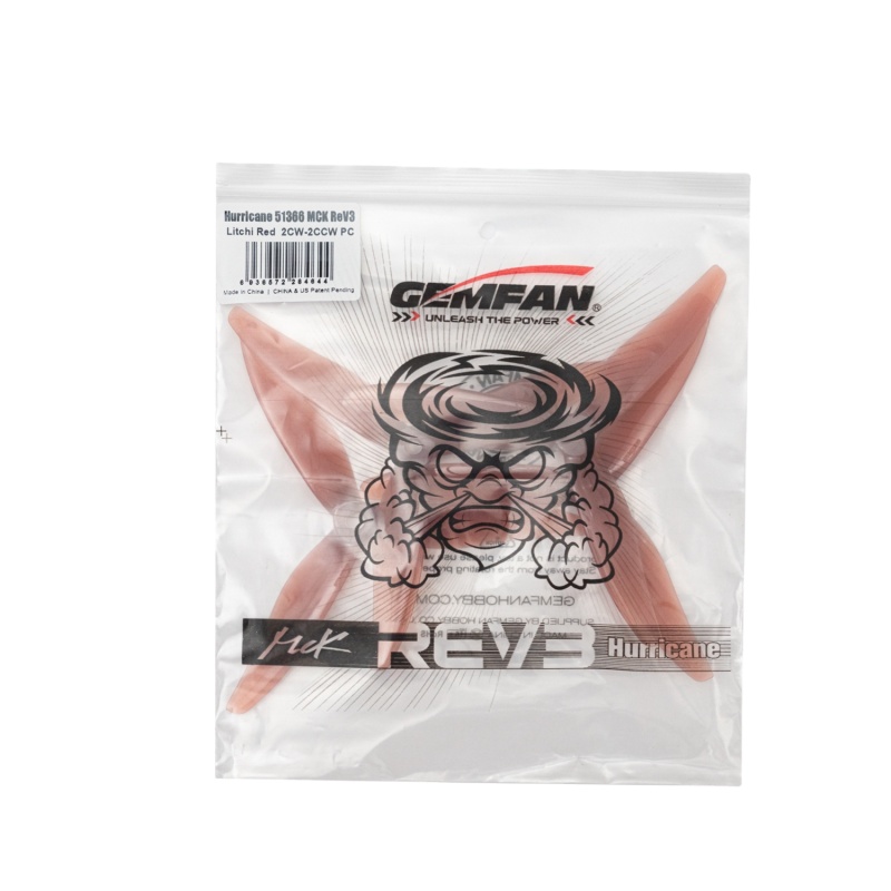 Gemfan Hurricane 3-Blade Propeller for FPV Drone Racing and Freestyle