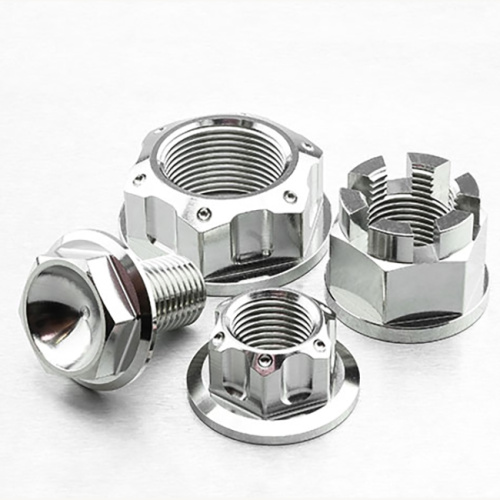 Chính xác CNC Nuts Nam bộ phận mạ kẽm