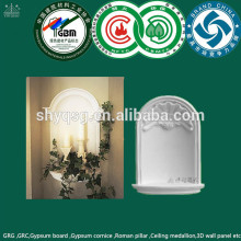 Interior Wall Decoration Fiberglass Gypsum GRG Niches Fireplace Pattern