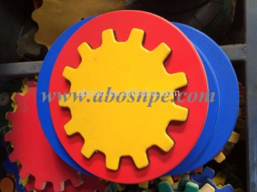 rigid colored hdpe sheets/ice rink barrier HDPE plastic plate