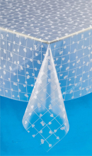 PVC Transparent Table Cloth and Table Sheet plastic sheet table cloth