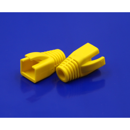 RoHS Compliant Colourful Jaringan RJ45 Boot Konektor PVC