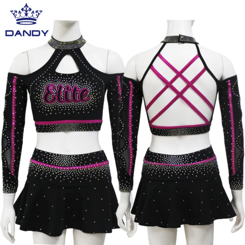 ເຄື່ອງນຸ່ງຫົ່ມ Cheerleader ທີ່ຂາຍຍົກ Sublimation