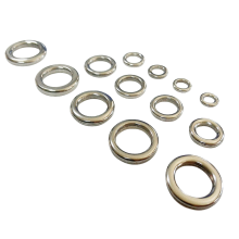 Unbreakable Stainless Steel Solid Rings for Jigging Fishing Accessories