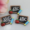 loose 28*20MM Mini resin tablet flatback chocolate charm pendant