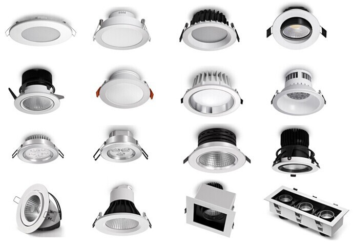 Cob Recessed Ceiling Led Down light 5w 7w 12w 15w 18w 20w 25w 30w 35w Led Spotlight Anti Glare Led DownLight