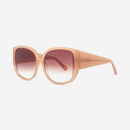 Beauty Square Acetate Female Sunglasses