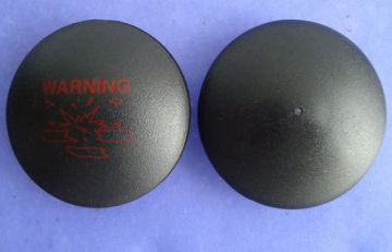 Alarm Scurity Eas Hard Tag Standard , Black 8.2mhz Dome Ink Tag