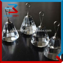 crystal India wedding place card holder