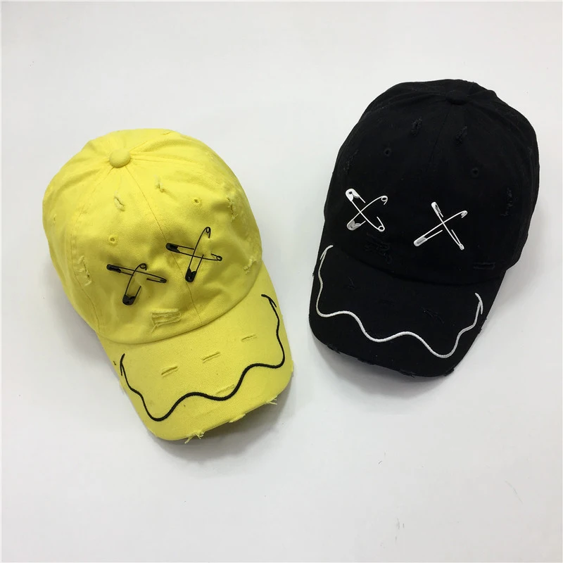 Tide Pin Hole Baseball Cap Outdoor Outing Men and Women Caps Wholesale