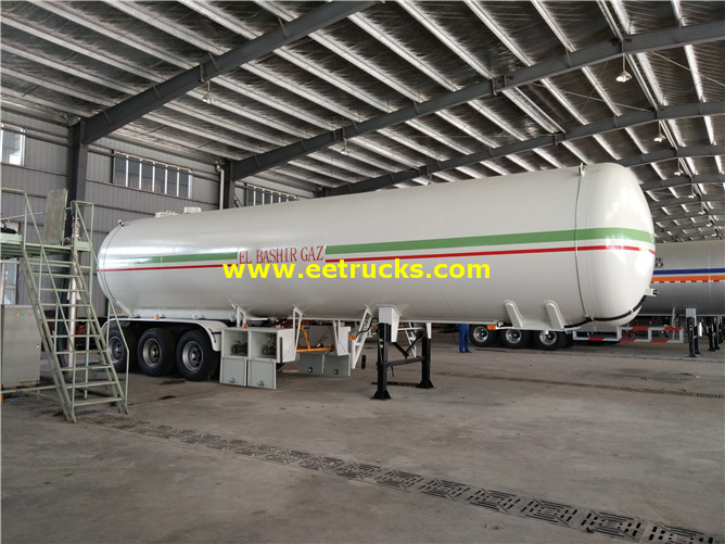 Bulk Propane Gas Truck Semi-trailers