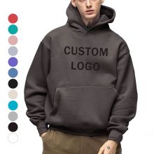 High Quality Custom Cotton Oversized Hoodies for Men - Wholesale Pullovers