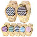 New Cheap Ladies Fashion Gold Metal Watch