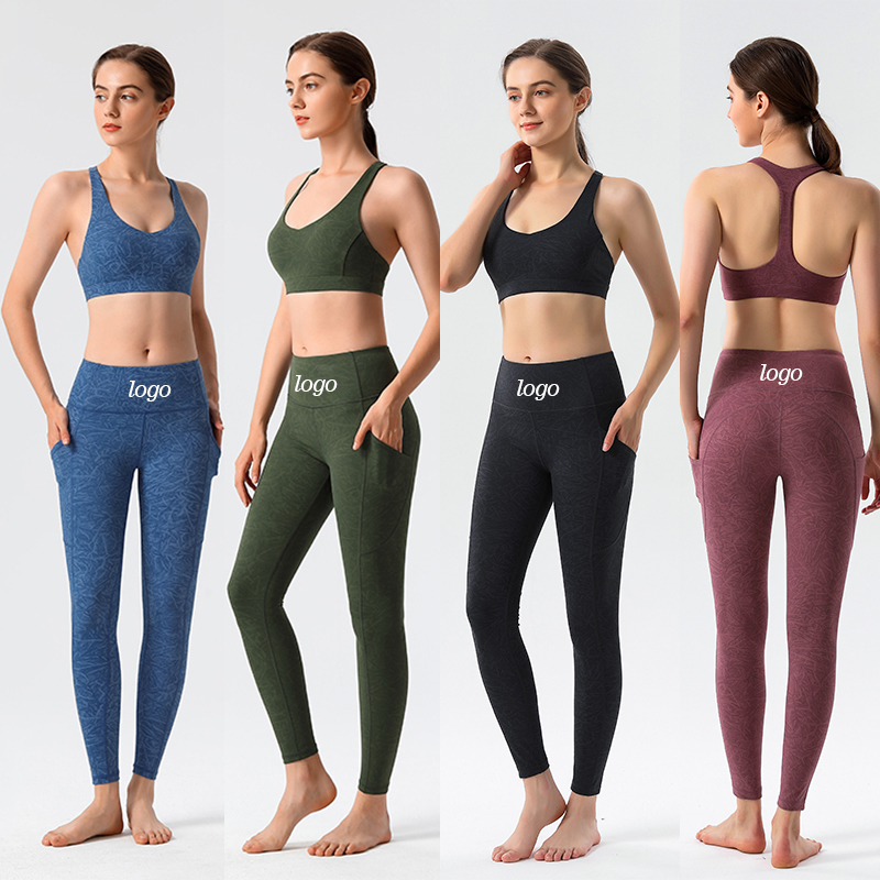 Pantalons de yoga imprimés sur mesure pour le sport, jambières pour femmes