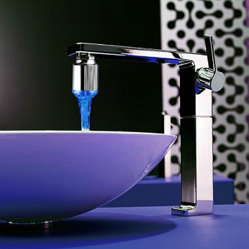 led faucet for bathoom accessory, shower faucet, led faucet, led tap