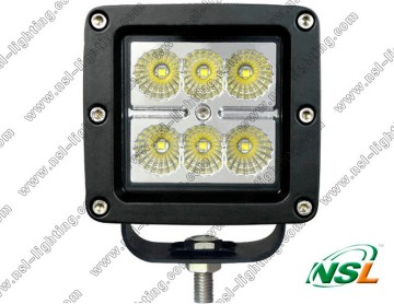 Spot/Flood beam C ree 4 Inch 18W led work light bar 1530LM, offroad led spot light bar , ip67 c ree led work lights