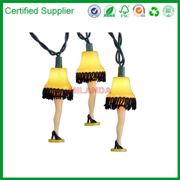 A Christmas Story Kurt Adler 10-Lights Leg Lamp Light Set