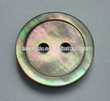 Hangzhou supply 2 holes round shell buttons