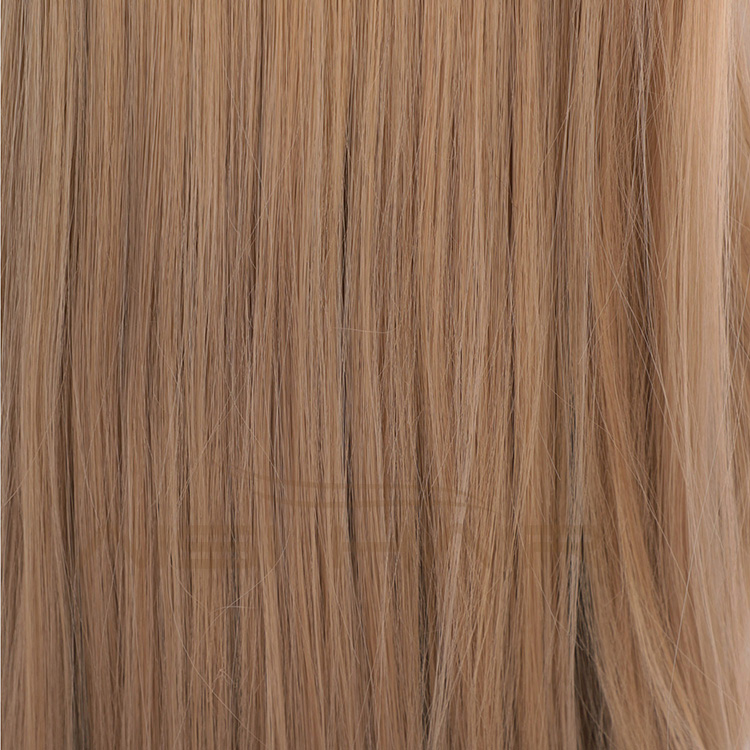 Aisi Hair Ombre Brown Lace Front Long Straight Wig High Temperature Fiber Synthetic Silk Straight Lace Front Long Wigs for Women