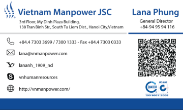 Recruitment services from Vietnam