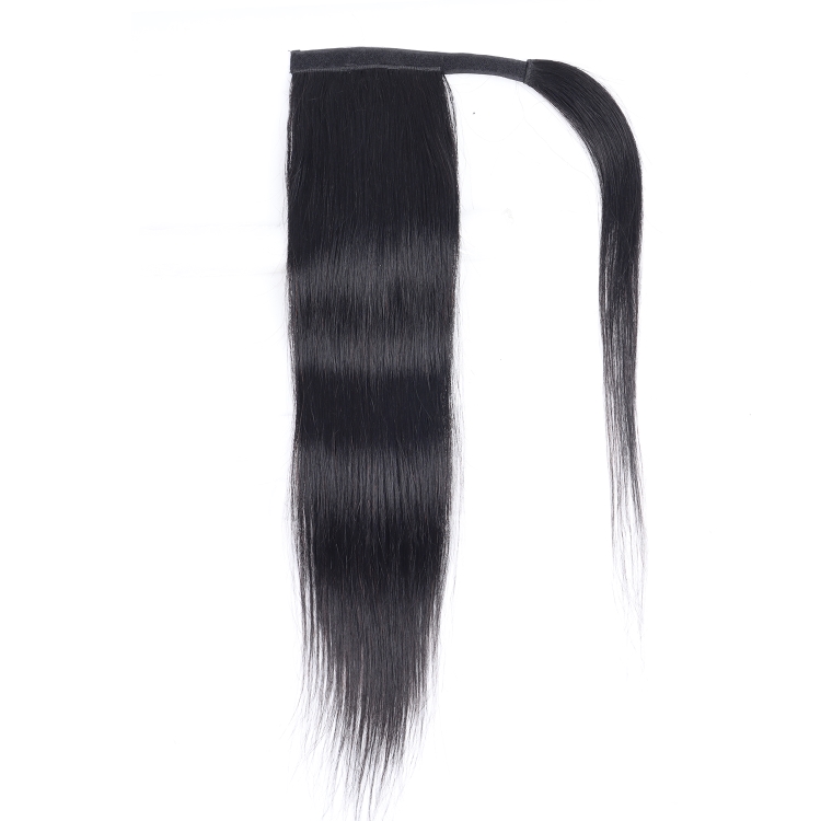 Li&Queen Wholesale Virgin Cuticle Aligned Hair Extensions Drawstring Ponytail 100 Real Brazilian Human Hair Extensions DHL