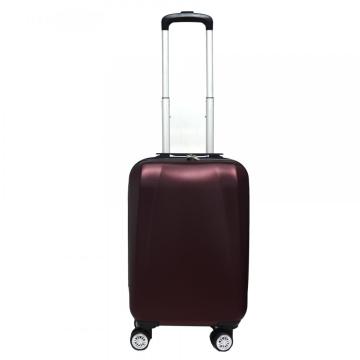 Wine Red 4 Wheels ABS Trolley Luggage Set