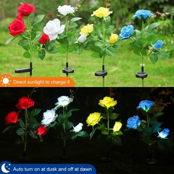 Luci Inflatable Solar Light - Decorative Pathway LED Outdoor Garden Lamp