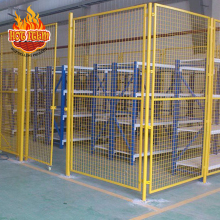 High Quality Construction Fence with Iron Wire Coated Isolation Net for Worker Safety