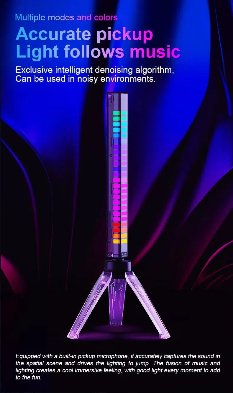 Smart APP-Controlled Car Ambient Light with Rhythm Effects