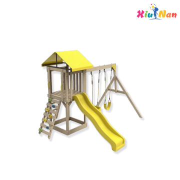 Hotham-L Wooden Swingset for Backyard Fun