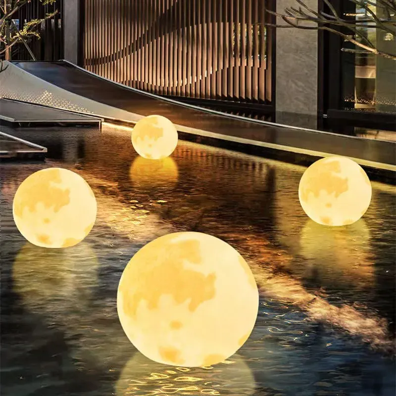 Eco-Friendly Round Solar Garden Light with Warm Glow