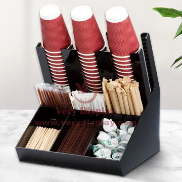 Counter Table Paper Cup Dispenser, Acrylic Cup Dispenser