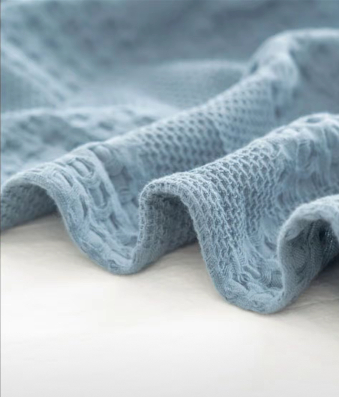 % 100 Pamuk Waffle'ın Bebek Battaniyesi 3 100% Cotton Waffle's Baby Blanket 3