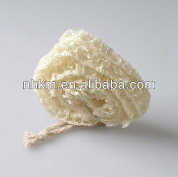 Wholesales-Heart Shaped Loofah Natural Sponge Loofah Scrubber