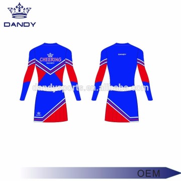 Classic Sublimated Little Girl Cheerleading Outfits