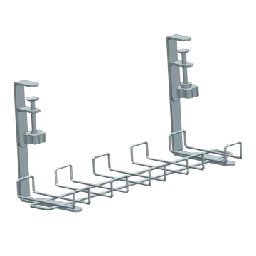 Adjustable Metal Under-Desk Cable Organizer